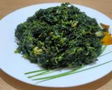 बथुआ भुजिया (bathua bhujiya recipe in Hindi) रेसिपी चरण 4 फोटो