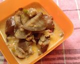 Foto langkah ke 4 dari resep Sayur santen 3t (terong+tempe+teri).