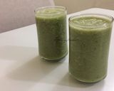 A picture of step 5 of Green smoothie#CharityRecipe.