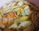 Hình bước làm 1 của món Bún tôm nấu chua