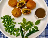 A picture of step 7 of Masala Bati.
