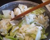 Foto del paso 8 de la receta: Col Saltada con Pollo (o versión vegetariana con Champignones)