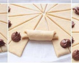 Foto del paso 3 de la receta: Cruasanes de hojaldre con chocolate