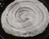 A picture of step 6 of Hydrabadi masala dosa.