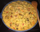Foto del paso 8 de la receta: Paella de pollo y verduras