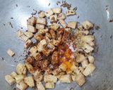 A picture of step 3 of Masala Suran.