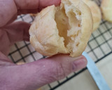Foto del paso 5 de la receta: Torre de profiteroles rellenos con dulce de leche 💣 🐽 🐷 🐖