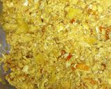 A picture of step 4 of Scrambled eggs in vinegar.