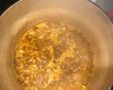 Une image de l'étape 4 de Tagliatelles sauce crémeuse épinard et crevettes.