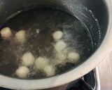 A picture of step 2 of Angoori Rabdi.