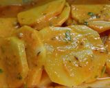 A picture of step 4 of Crunchy snack (pakoray) with tea.