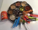 A picture of step 1 of Hyderabadi Bagara Baingan.