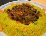 Shredded beef sauce da couscousmatakin girki4 hoto