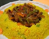 Shredded beef sauce da couscousmatakin girki4 hoto