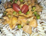 Csopaki aprópecsenye füstölt sonkával 🍲 recept fázis 8 fotója