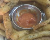 A picture of step 5 of Potato Sooji  Finger Fries.