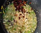 A picture of step 3 of Lilva ni kachori.