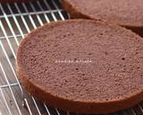 Strawbery Chocolate Short Cake Klasik &Lembut langkah memasak 12 foto