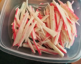 Foto del paso 2 de la receta: Espaguetis con surimi al ajillo
