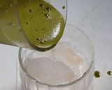 Foto langkah ke 5 dari resep Matcha Latte iced.