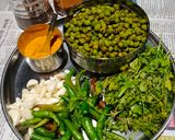 A picture of step 1 of Fresh Green Chana kachori.