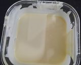 A picture of step 1 of Pan chocolate.