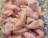 Foto del paso 1 de la receta: Tiras de pollo fit Airfryer