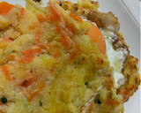 Foto del paso 6 de la receta: Tortitas de patata y verdura con huevo🍳🥕🥔🧄