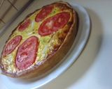 Quiche - francia pite recept fázis 4 fotója