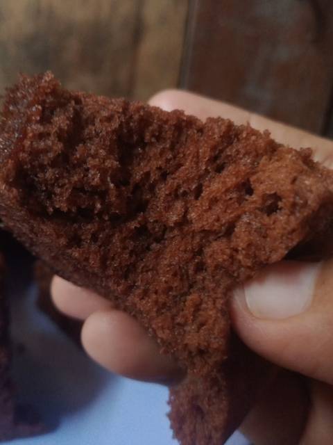 Langkah-langkah untuk membuat Resep Brownies Chocolatos 2 Telur (Takaran Sendok)