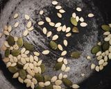 A picture of step 4 of Millet ladoo nachni.