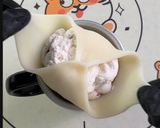 A picture of step 7 of Raspberry Mochi.