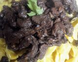 Foto del paso 7 de la receta: Corbatita con salsa huancaina, papas y carnita de Res Saltada🇵🇪