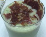 Foto del paso 6 de la receta Sopa de Melón con crujiente de Jamón