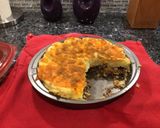 A picture of step 4 of Meat & Potato Pie.