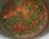 A picture of step 8 of بھنڈی گوشت.
