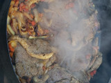 Cuadril con papas a la crema al disco!