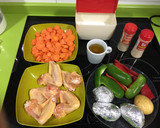 Foto del paso 1 de la receta: Asado con papas arrugadas