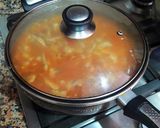 Foto del paso 24 de la receta Copos de pastas con melva canutera cocida y parmesano
