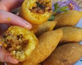 A picture of step 7 of Kibbeh ✨️.