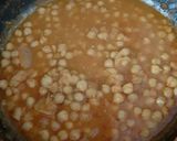A picture of step 3 of Chole ki sabji.