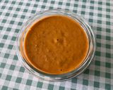 Une image de l'étape 8 de Sauce aux tomates, pesto, ail frais, soja et gingembre.