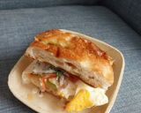 Hình bước làm 5 của món Sandwich Focaccia
