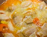 A picture of step 3 of Italian Sausage in White Wine Sauce.