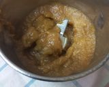 A picture of step 1 of Chikoo Ragi Halwa.
