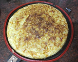 Foto del paso 2 de la receta: Tortilla de papas con jamón cocido y cebolla