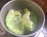 Hình bước làm 4 của món Cải bắp cuộn thịt eatclean