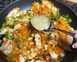 Foto del paso 5 de la receta: Espagueti con pollo y verduras