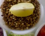 A picture of step 2 of Bajra salad.