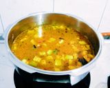 A picture of step 4 of Ayurvedic Detox Satvik vegetable Khichdi is One pot meal for immunity and fitness.